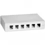 LOGILINK- Keystone opbouwdoos 12 poort UTP, wit (NK4033)