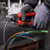 Kabelschaar Knipex 95 18 225 VDE, geïsoleerde grepen, lengte 225 mm