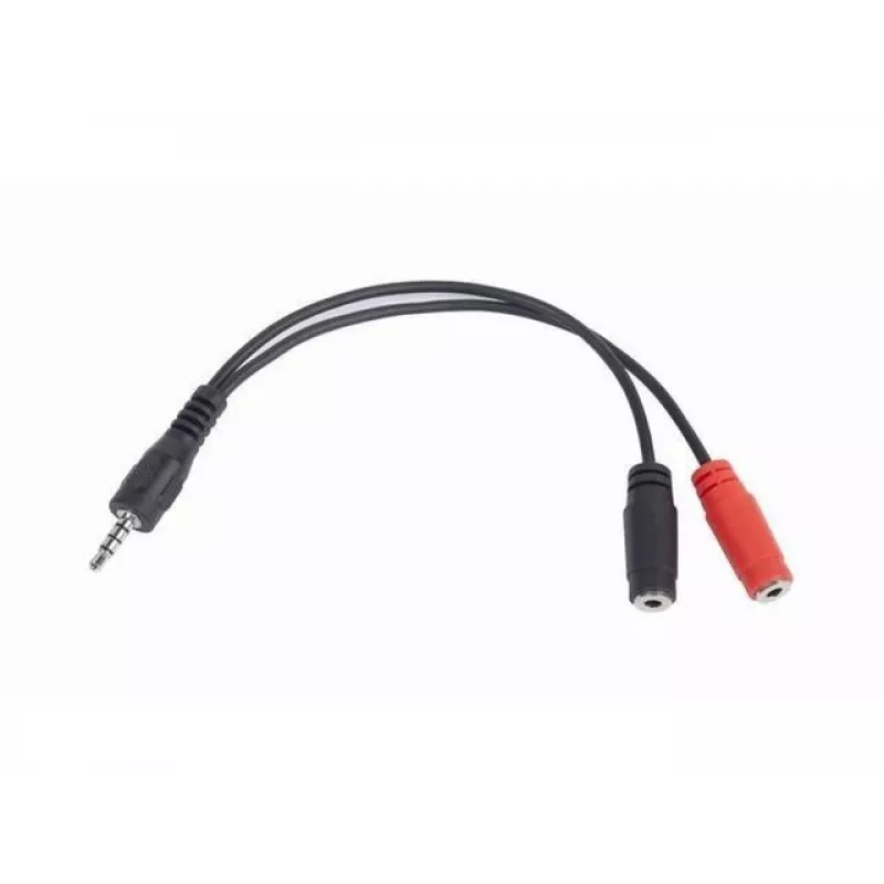 AUDIOKABEL 3.5MM 4-PIN NAAR/3.5MM S+MIC CCA-417 GEMBIRD
