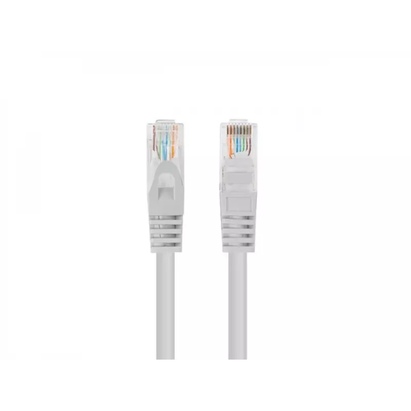 Netwerkkabel LANBERG PCU5-10CC-0025-S Cat5e U/UTP RJ-45 — 0,25 m, grijs