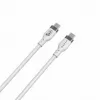 HYPER HyperJuice 240W Siliconen USB-C naar USB-C kabel (0,9 m/1 m) - Wit