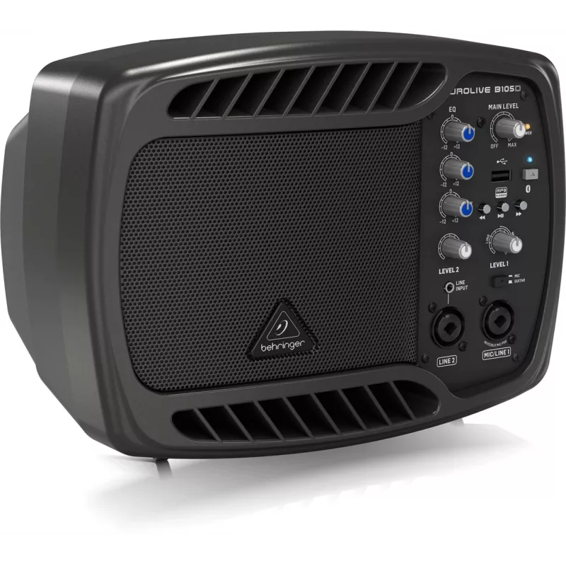 Behringer B105D luidspreker full range zwart bedraad & draadloos 50 W