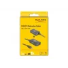 DeLock USB2.0 verlengkabel 10 m actief met 4-poorts hub - hub - 4 x USB2.0 (82748)