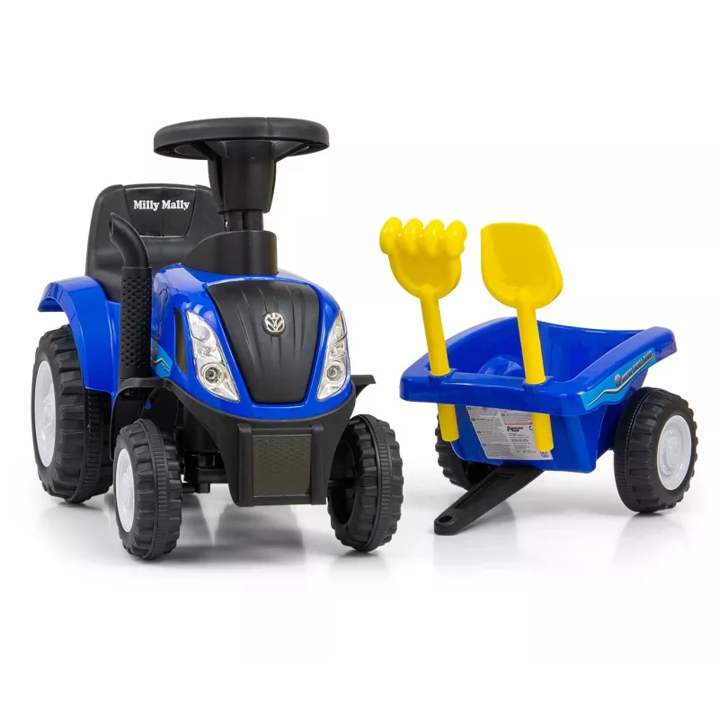 Loopauto milly mally New Holland T7 tractor, model 27652, blauw