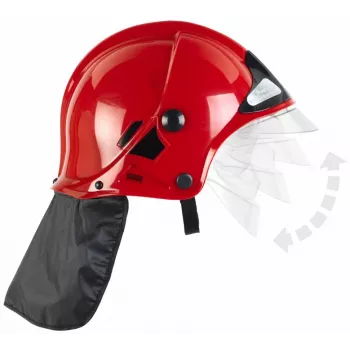 Brandweerhelm met snelgesp