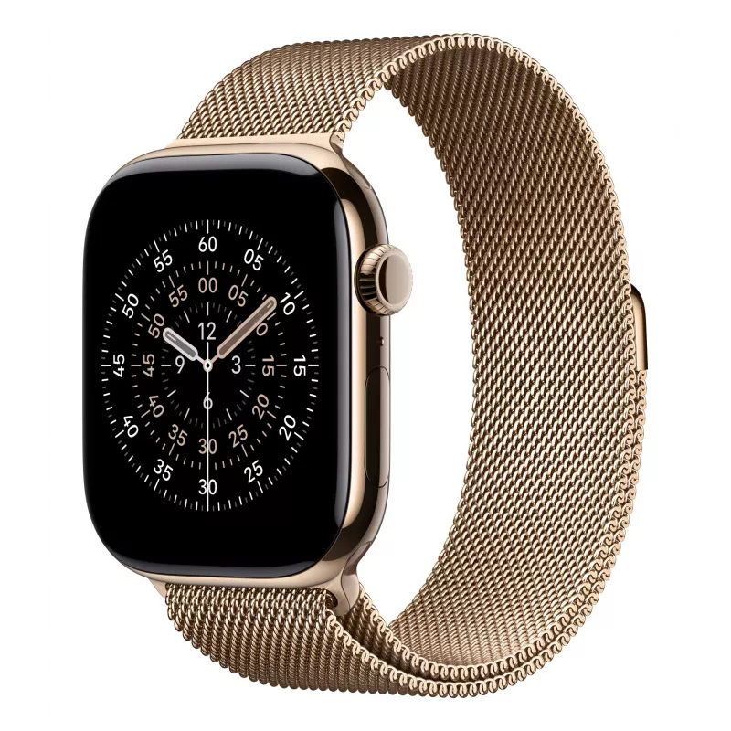Apple Milanaise watch band, goud, 46mm, S/M, MGJ44ZM/A