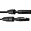 PSSO DMX-kabel IP65 3-polig 3 m, zwart, model 3022783C