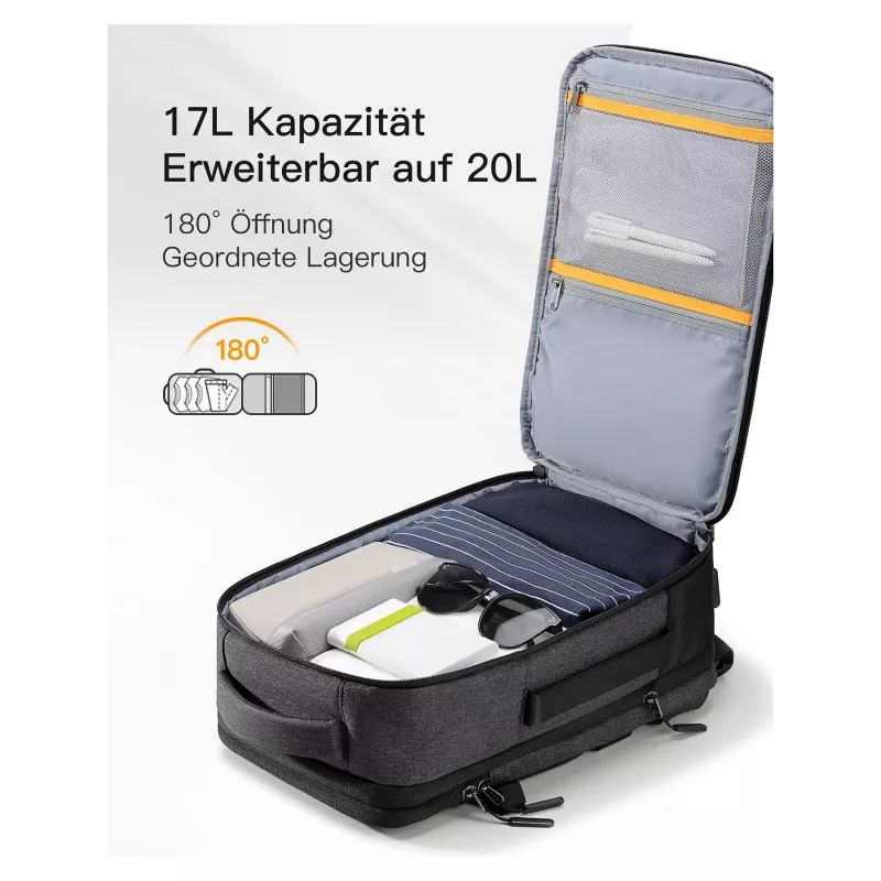 inateck notebookrugzak 14 BP03006-14 zwart