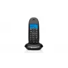 Motorola C1001CB+ draadloze DECT-telefoon met oproepblokkering, nummerweergave, handsfree bellen, zwart