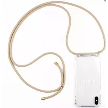 Hanger Lookabe loo008 goud nude – draagbaar smartphone-accessoire-hanger