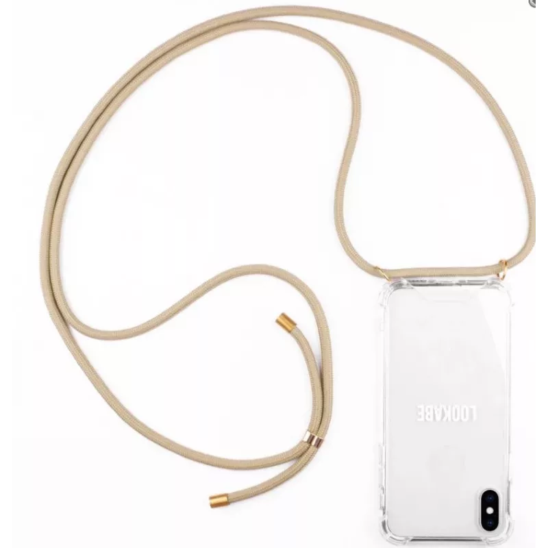 Hanger Lookabe loo008 goud nude – draagbaar smartphone-accessoire-hanger