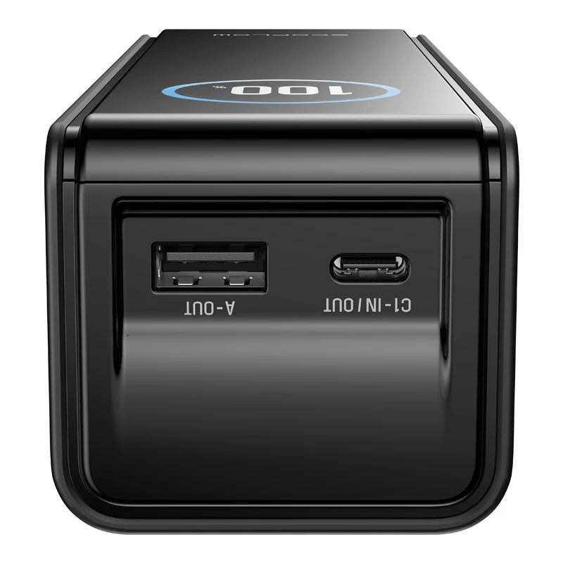 Powerbank EcoFlow RAPID EF-RAPID25K140W-B-EU 25000 mAh, 3 aansluitingen (2×USB-C, 1×USB-A), zwart