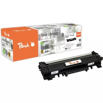 Peach PT1009 tonercartridge 1 stuk compatibel zwart