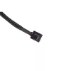 Kabelverlenging Alphacool 18675 kunststof zwart 600 mm