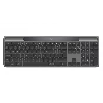 Logitech Signature Slim Solar+ K980 draadloos toetsenbord, US International, grafiet