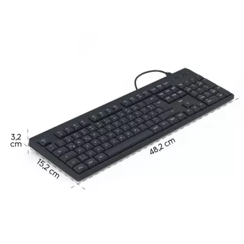 Bedrade toetsenbord CK-100 zwart