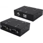 Seriële adapterkabel Exsys USB 2.0 naar 2-poorts RS-232 EX-13072HM metalen behuizing