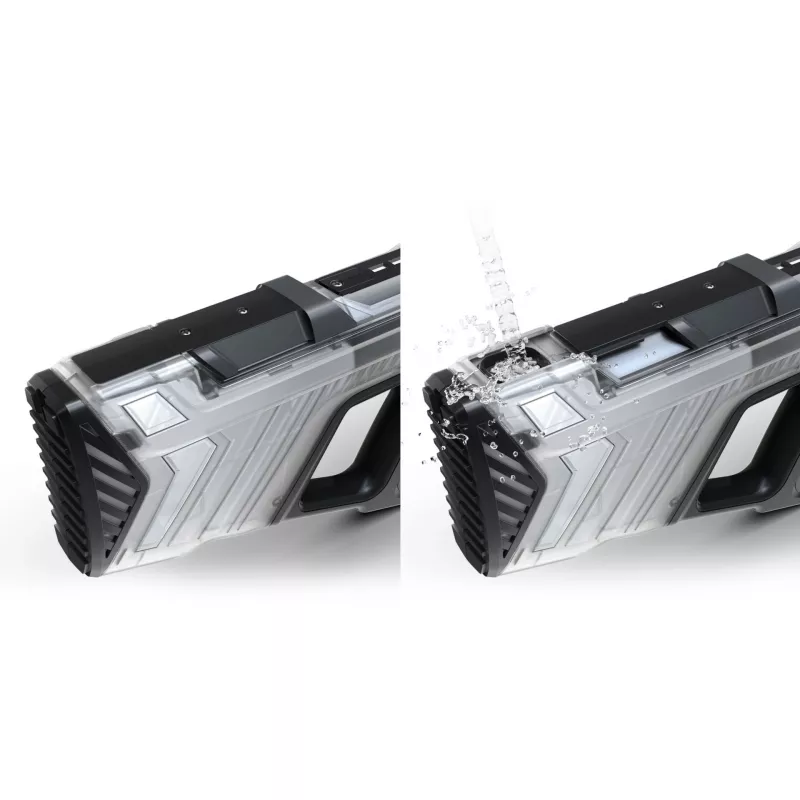 Waterpistool SpyraOne SpyraGO Clear transparant — compact oplaadbaar waterpistool SPGO1T