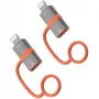 USB-C naar Lightning adapter 4smarts 541522, 27W PD, 2-pack