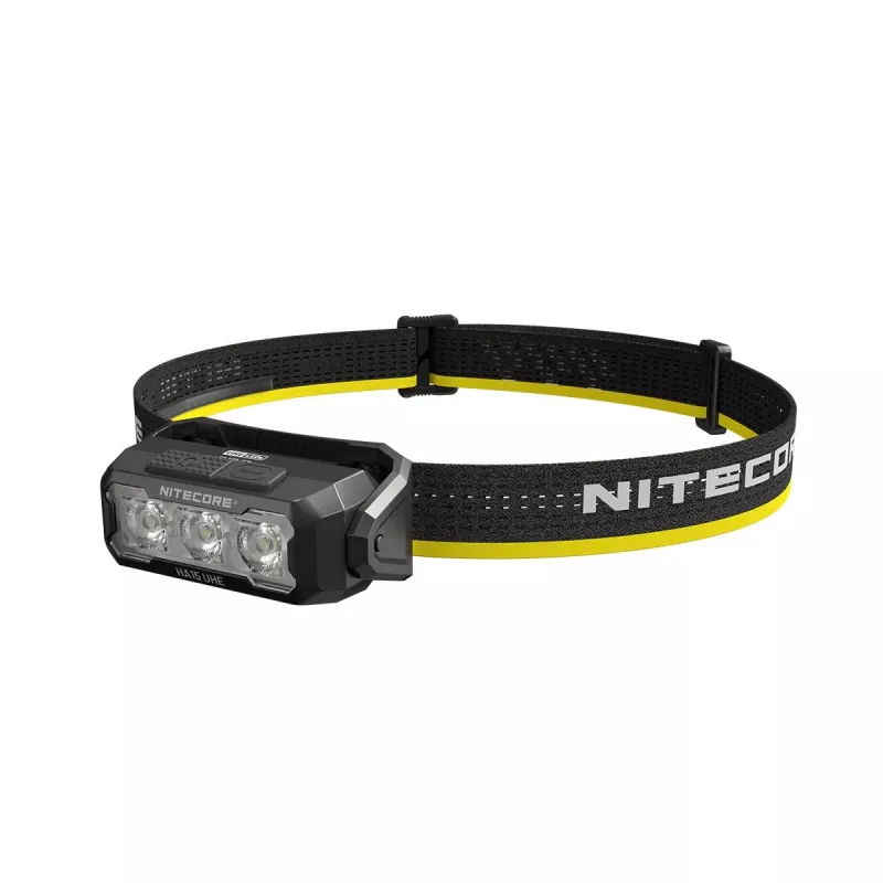 Hoofdlamp Nitecore HA15 UHE – compact, handsfree licht, max. 400 lumen