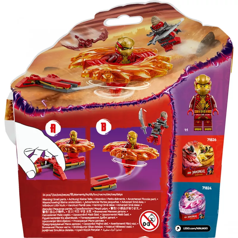 LEGO NINJAGO 71823 Kais draken-Spinjitzu-spinner
