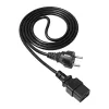 Akyga server-stroomkabel CEE 7/7 naar IEC C19, 250 V, 1,8 m (AK-UP-01)