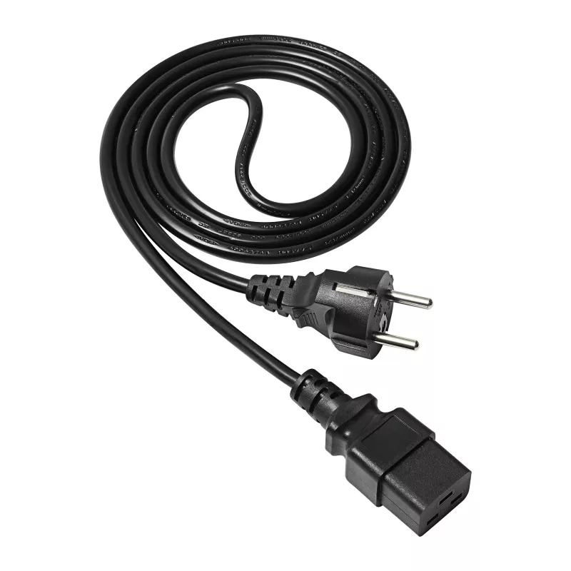 Akyga server-stroomkabel CEE 7/7 naar IEC C19, 250 V, 1,8 m (AK-UP-01)