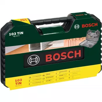 Accessoireset Bosch V-Line 103-delig — Bosch 103-delige boor- en schroefaccessoireset