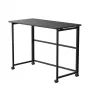 Maclean klaptafel, zwart, mobiel, 100 x 50 cm, max. 50 kg MC-1250 B