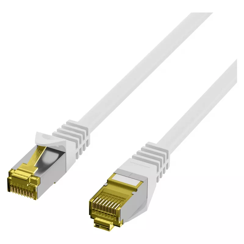 EFB-Elektronik RJ45-patchkabel Cat.6A S/FTP LSZHCat.7 ruwe kabel wit 0,15m fabrikant: EFB Elektronik (MK7001.0,15W)