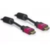 Delock 84334 HDMI-kabel, HDMI A male naar HDMI A male, 4K 30 Hz, 3 m