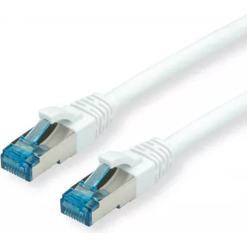 VALUE S/FTP PiMF patchkabel Cat.6A Kl. EA wit 0,15m - FTP - PIMF (21.99.1985)