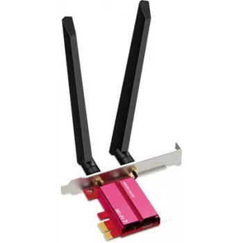 PCIe tri-band WiFi 7-adapter MERCUSYS MA47BE — snelle WLAN-connectiviteit