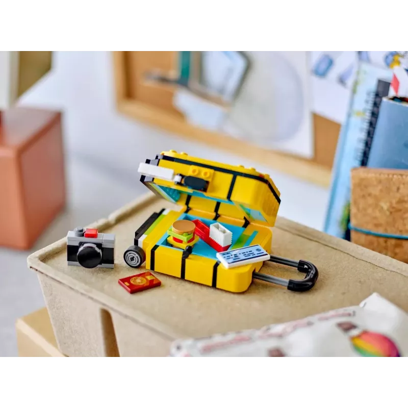 LEGO 40817 gele reiskoffer
