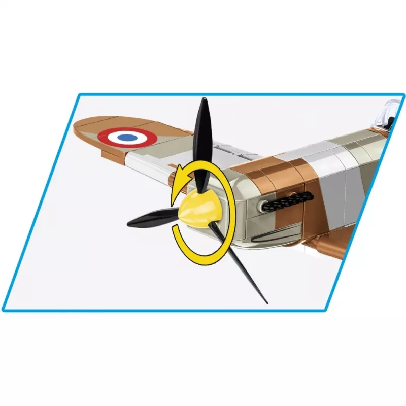 Bouwdoos Cobi Dewoitine D.520 335 onderdelen Tweede Wereldoorlog