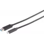 USB-A naar USB-C adapterkabel ShiverPeaks 30-38095 USB 3.2 Gen1 (5 Gbit/s) — 20 m