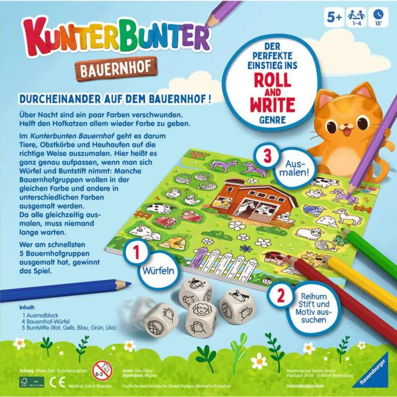 Kunterbunter Bauernhof, bordspel