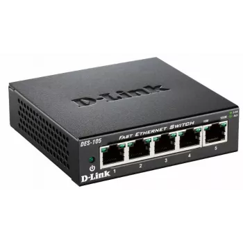 D-Link DES-105 unmanaged L2 zwart