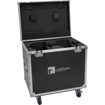 Roadinger flightcase voor 2x DMH-380 – slijtvaste transportkoffer, model 31005242