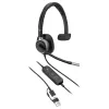 Monaurale USB-kabelheadset Poly Mission 615 — gewicht 117,5 g