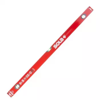 Waterpas SOLA BIG X 100 cm met loeplibelle, aluminium profiel (model 1373301)