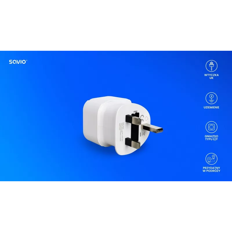 Reisadapter AP-04 SAVIO