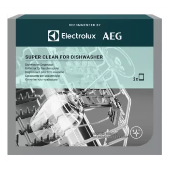 Vaatwasmachine-reinigingspoeder Electrolux M2DCP051 100 kg (2 stuks) – poeder, doos, 2-pack