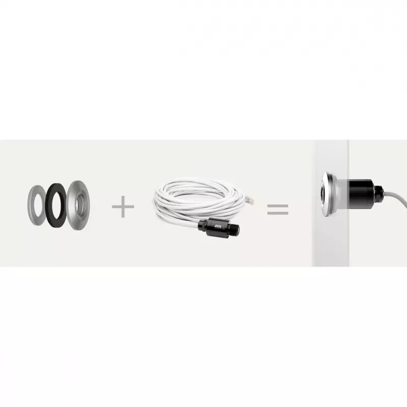 Axis bevestiging covert/pinhole F8212 TRIM RING 10-pack