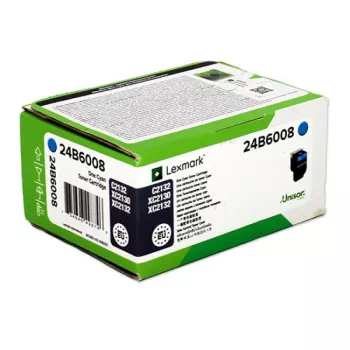 OEM Lexmark 24B6008 cyaan 3000 pagina's originele toner OLEX24B6008