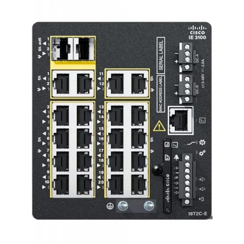 Managed switch Cisco Catalyst IE3100 L2/L3 18 poorten Gigabit Ethernet