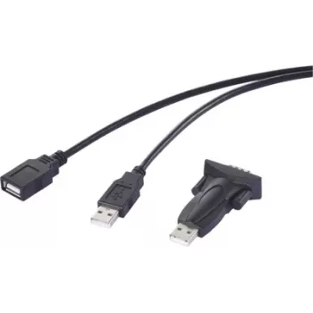 Renkforce USB 2.0 serieel adapter[1x - 1x RS232-stekker] (RF-6801264)