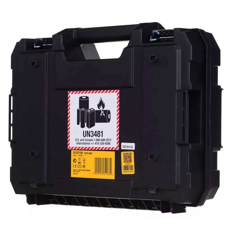 Dewalt DCD709D2T slagschroevendraaier met accu en oplader