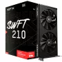 Grafische kaart XFX Radeon RX 7600 — 8 GB GDDR6, PCIe 4.0, 128-bit, 2x DisplayPort 2.1, HDMI 2.1, 2 ventilatoren