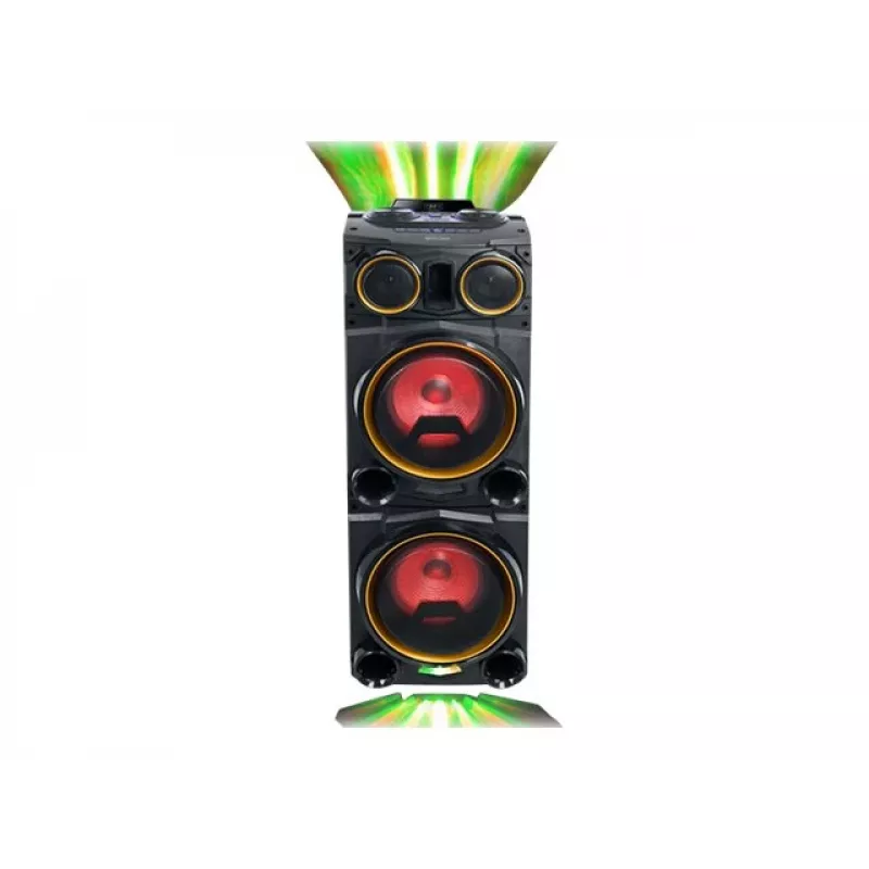 Muse M-1988 DJ draagbare/feest-luidspreker zwart 800 W